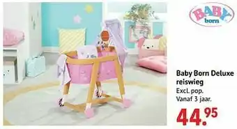 Europoint Baby born deluxe reiswieg aanbieding