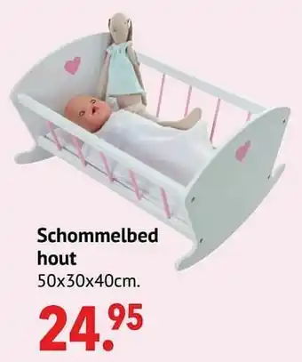 Europoint Schommelbed hout aanbieding