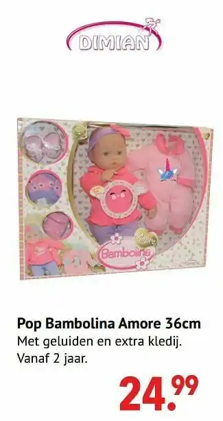 Pop bambolina amore