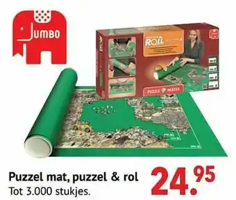 De Kinderplaneet Puzzel mat, puzzel + rol aanbieding
