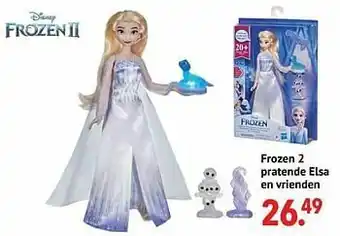 Frozen 2 pratende elsa en vrienden