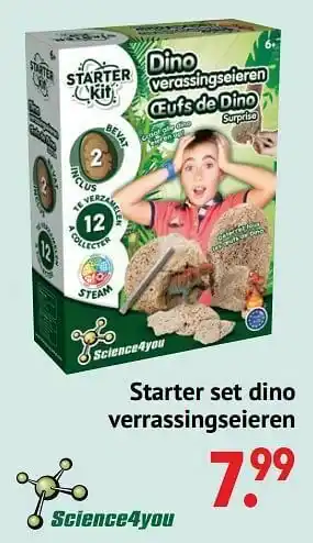 Starter set dino verrassingseieren
