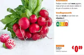 Colruyt Radijzen aanbieding