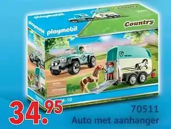 70511 auto met aanhanger