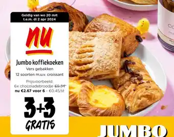 Jumbo koffiekoeken aanbieding