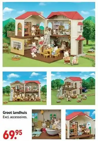 De Kinderplaneet Groot landhuis aanbieding