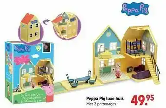 Peppa pig luxe huis