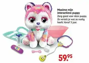 Maxime mijn interactieve puppy