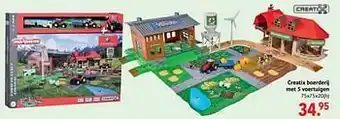 Europoint Creatix boerderij met 5 voertuigen aanbieding