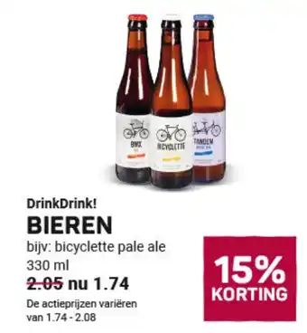 Ekoplaza DrinkDrink! BIEREN aanbieding