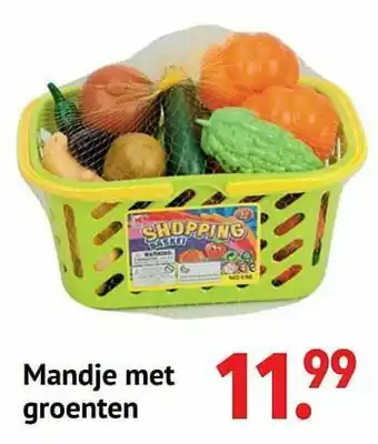 Mandje met groenten