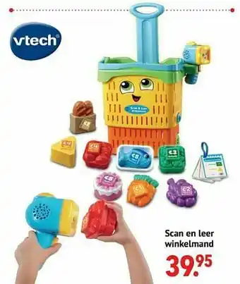 De Kinderplaneet Scan en leer winkelmand aanbieding