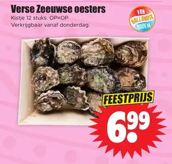 Dirk Verse Zeeuwse oesters aanbieding