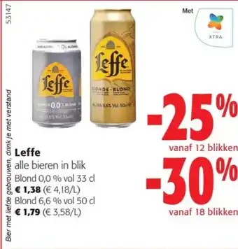 Colruyt Leffe Blond 0,0% vol 33 cl aanbieding