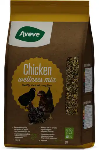 AVEVE Kippenvoer Chicken Wellness Mix (76) aanbieding