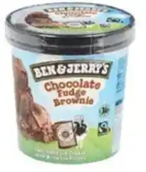 Colruyt Ben & Jerry's alle ijs Chocolate Fudge Brownie 465mL aanbieding