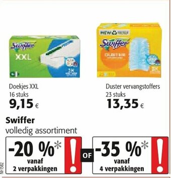 Colruyt Swiffer aanbieding