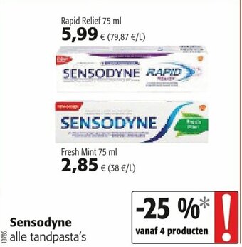 Colruyt Sensodyne aanbieding