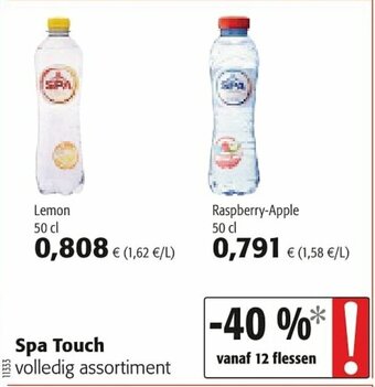 Colruyt Spa Touch aanbieding