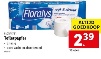 Lidl Toiletpapier aanbieding