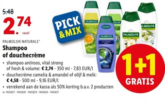 Lidl Shampoo of douchecreme aanbieding