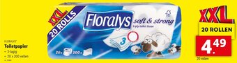 Lidl Toiletpapier aanbieding