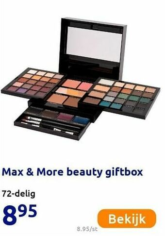 Action Max + more beauty giftbox aanbieding