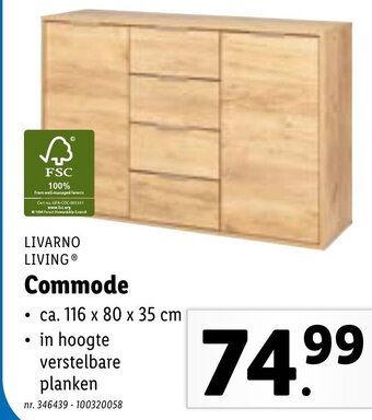 Lidl Commode aanbieding