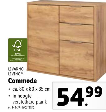 Lidl Commode aanbieding