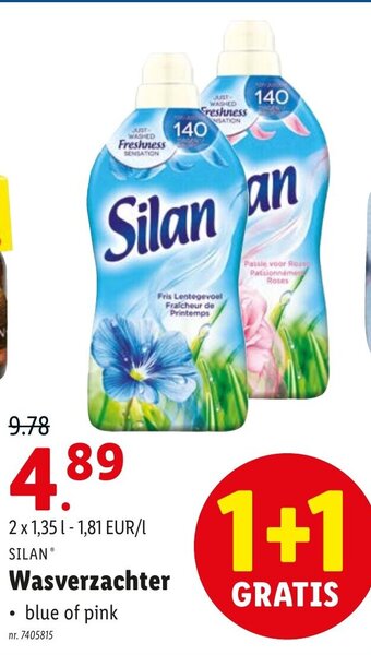 Lidl Silan Wasverzachter aanbieding