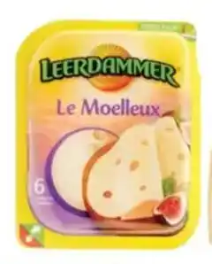 Colruyt Leerdammer Le Moelleux 6 sneetjes 150 g aanbieding