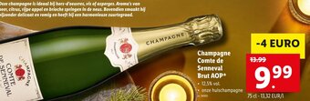 Champagne Comte de Senneval Brut Aop*