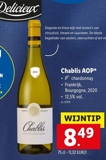 Chablis Aop*