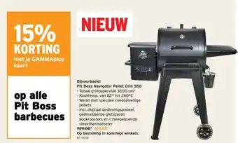 Pit Boss Navigator Pellet Grill 550