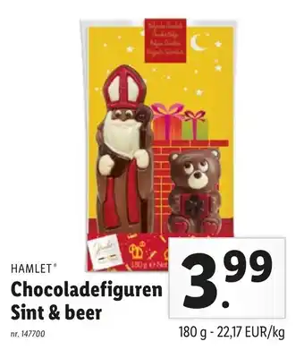HAMLET Chocoladefiguren sint & beer 180g