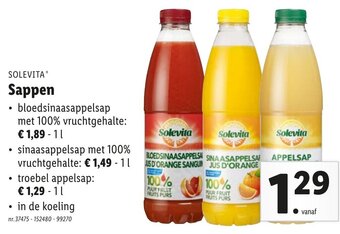 Lidl SOLEVITA Sappen aanbieding