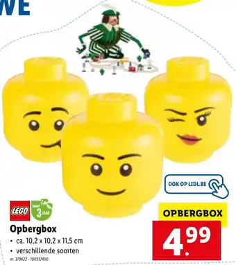 Lidl LEGO Opberbox aanbieding