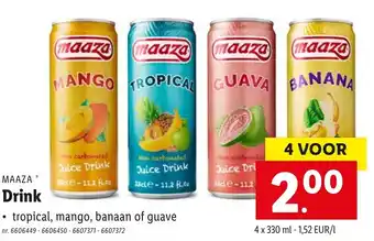 MAAZA Drink 4x330ml