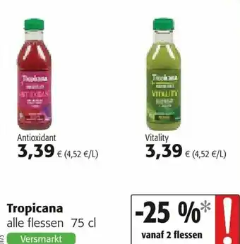 Colruyt Tropicana 750ml aanbieding