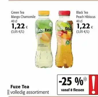 Colruyt Fuze Tea 400ml aanbieding