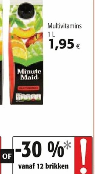 Minute Maid Multivitamins 1L