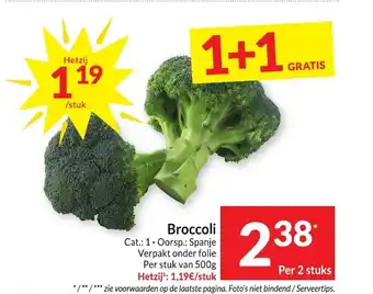 Intermarché Broccoli aanbieding