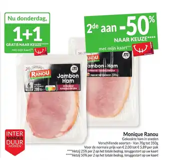 Intermarché MONIQUE RANOU aanbieding