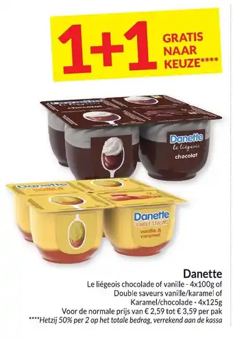 Intermarché Danette aanbieding