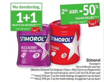 Intermarché STIMOROL aanbieding