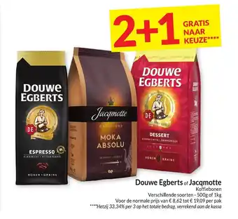 Intermarché Douwe Egberts of Jacqmotte aanbieding