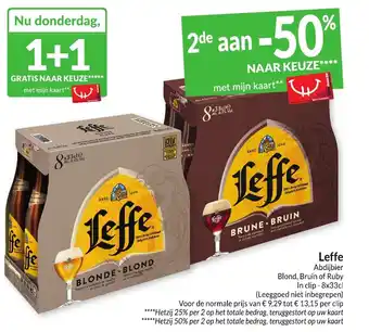 Intermarché Leffe aanbieding