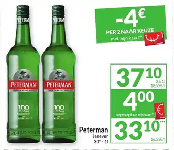 Intermarché PETERMAN aanbieding