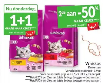 Intermarché whiskas aanbieding