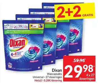 Intermarché Dixan aanbieding